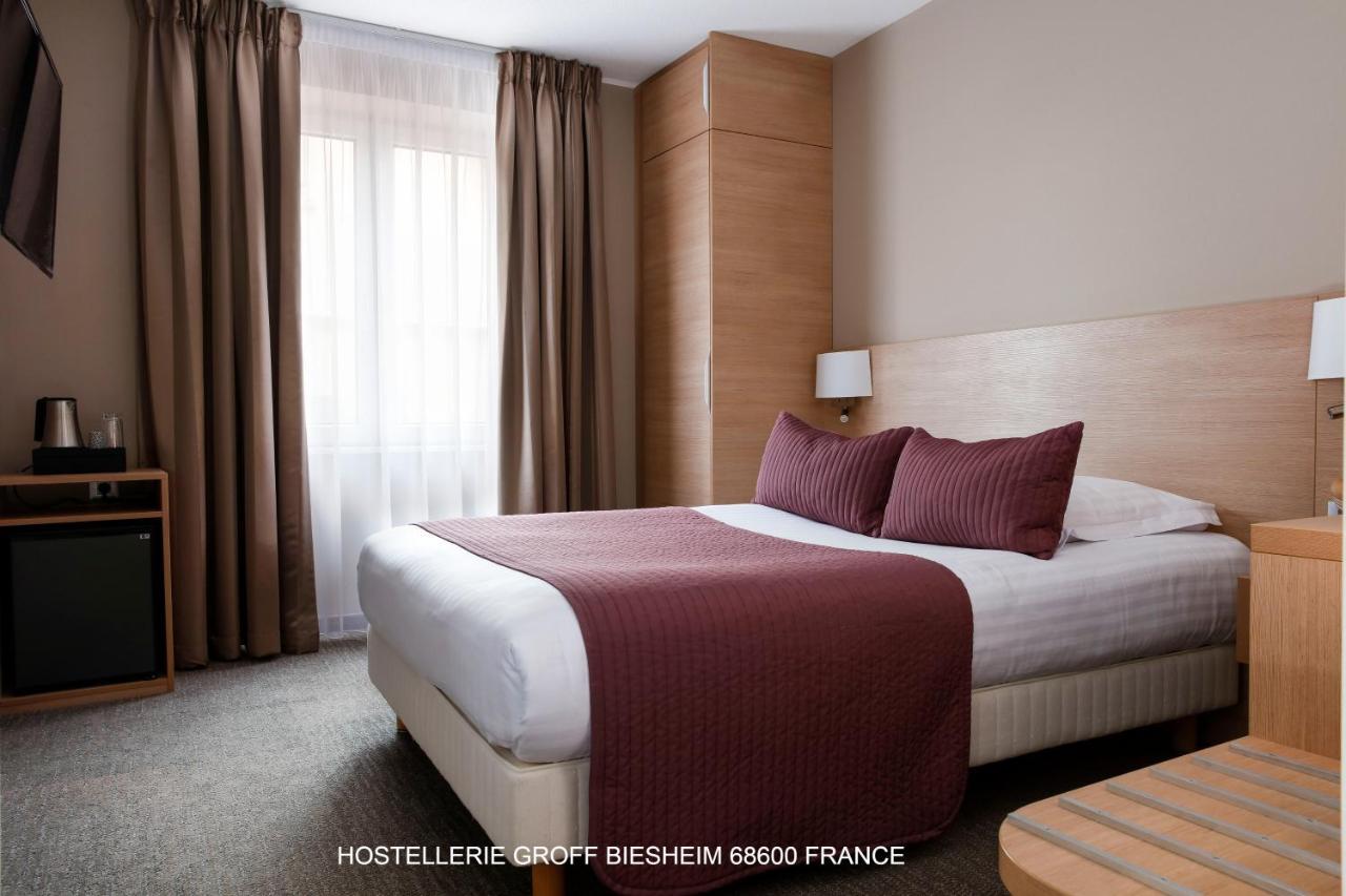Aux Deux Clefs Hostellerie Groff Biesheim Екстер'єр фото
